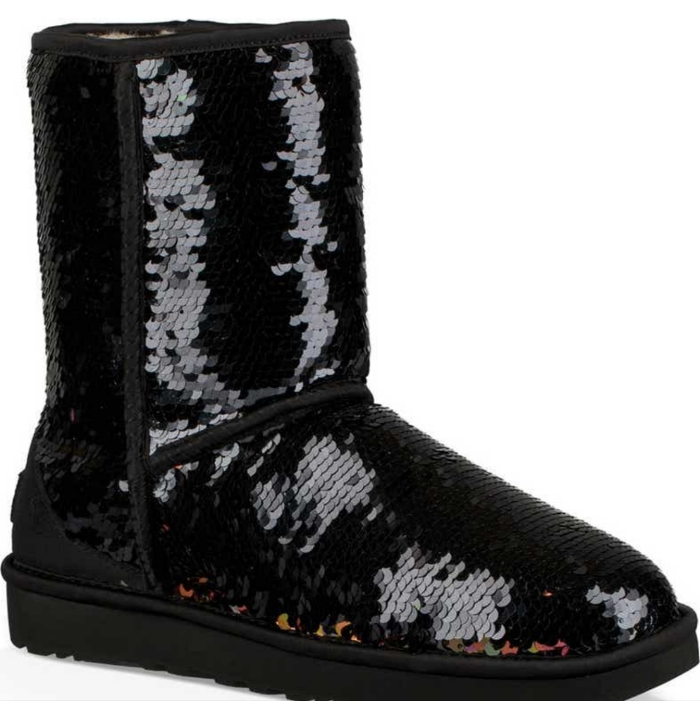 UGG classic short sequin 3 - Picture 6 of 7